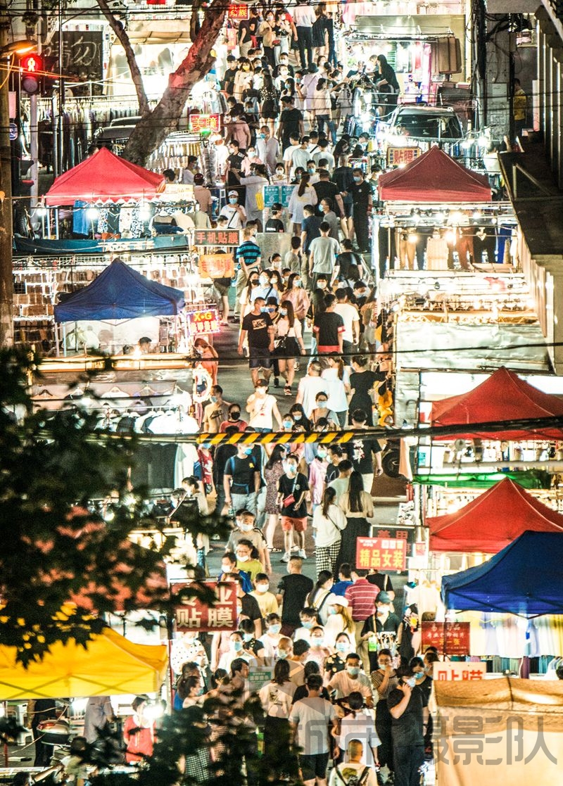 武汉夜市旺起来