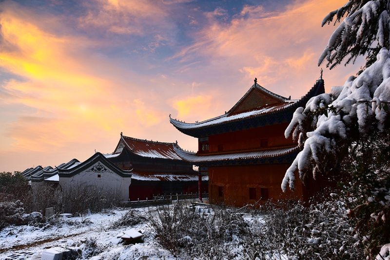 景德寺晨辉