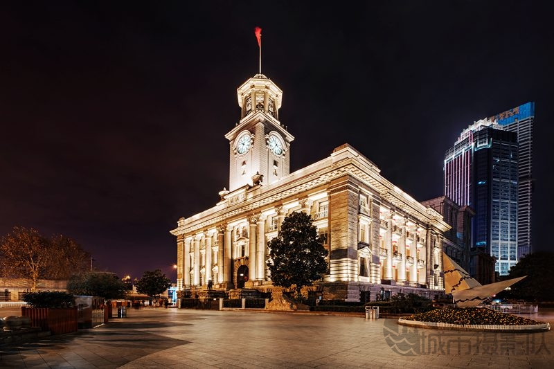 夜色江汉关