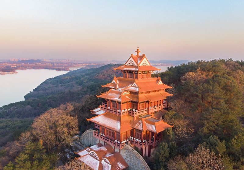 雪后磨山-拍摄于东湖风景区