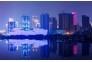 长江夜景灯光秀-江山气魄国风楚韵，袁潮涌摄影