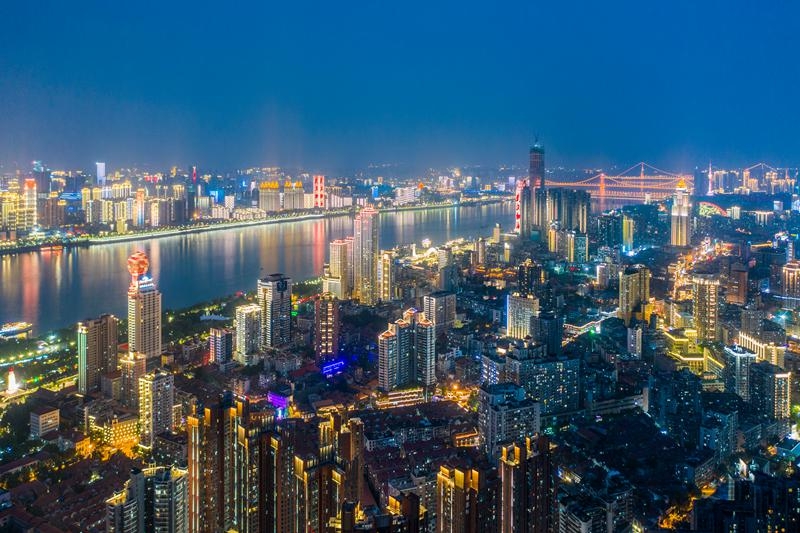 大武汉夜色迷人
