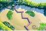 银湖公园一角，李梓固摄影