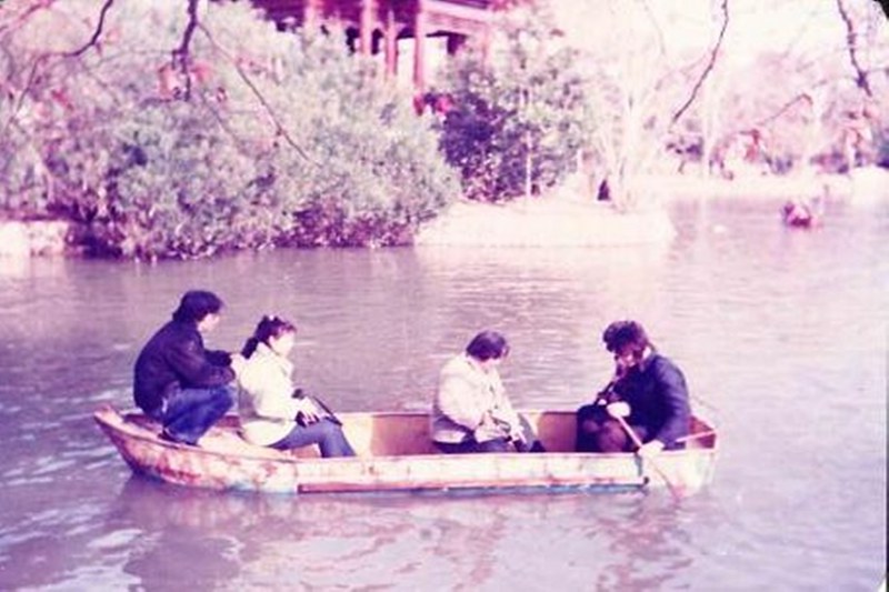 三十年前的中山公园