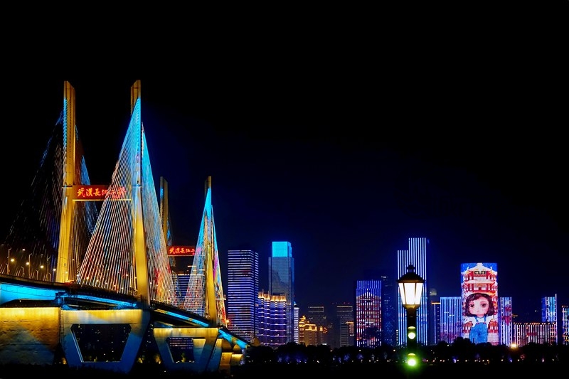 江滩夜景