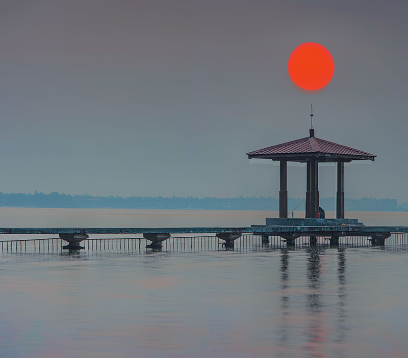 东湖夕照