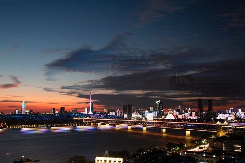 武汉的夜