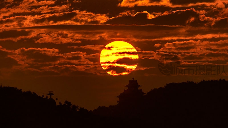 早晨的东湖