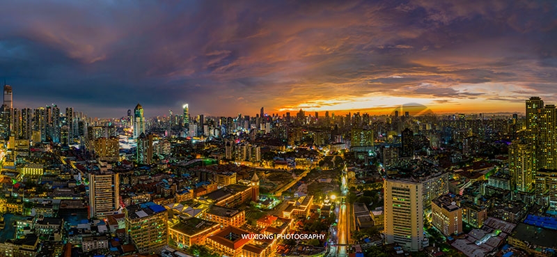雨后晚霞