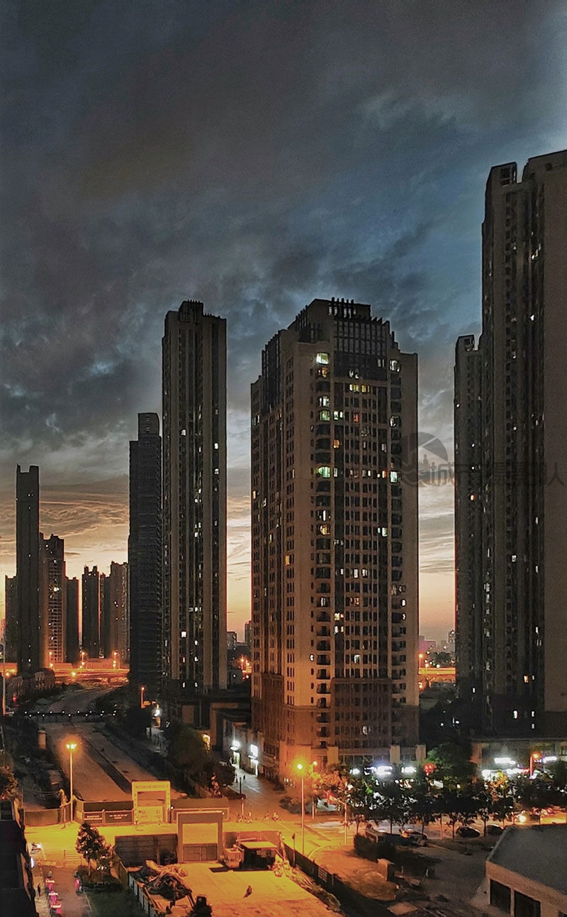 汉江湾附近街景