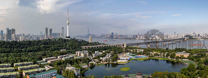 长江大桥全景