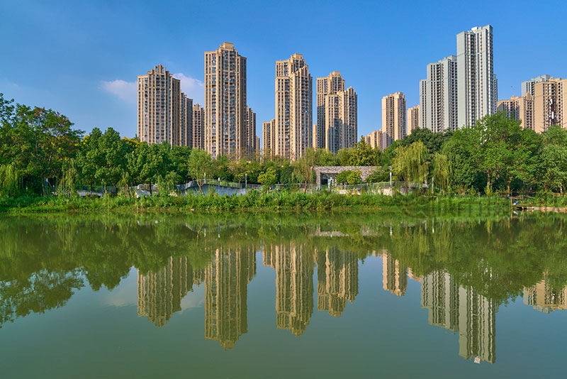 汉阳四新大道周边建筑群