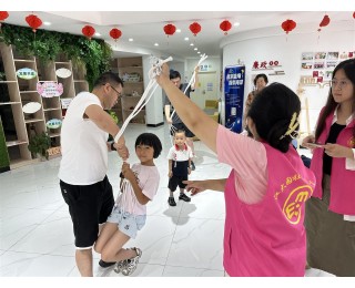 共护成长路，武汉江大园社区开展亲子互动活动