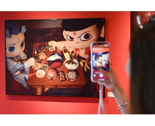 纪念中国电影诞生120周年艺术展在沪举办