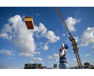 新建上海至南京至合肥高铁南通站站房施工稳步推进