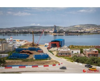 中企承建突尼斯比塞大大桥进入主体结构施工阶段