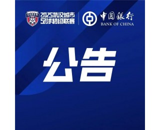 注意！2025汉超洪山区与青山区比赛调整到9月2日