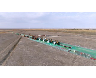 我国最大煤制天然气基地外输管道干线工程开建