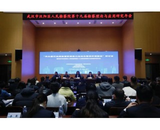 武汉市汉阳区人民检察院第十九届检察理论与应用研究年会顺利举办