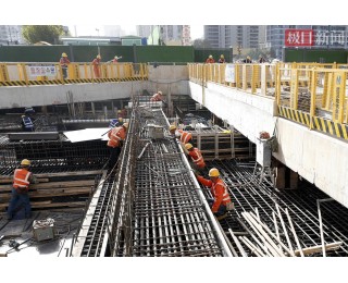 相当12层楼高，武汉地铁10号线最深车站主体结构封顶