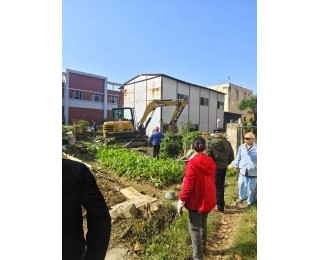 青山区一块私垦菜园将变身居民家门口的后花园