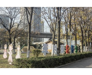 废旧材料焕新城市微空间，江夏区两座垃圾分类主题口袋公园升级后迎客