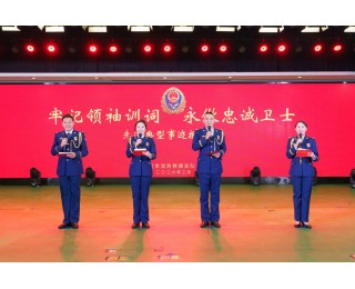 武汉消防举办先进典型事迹报告会，奥运冠军高崚应邀出席