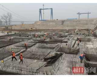 新春奋进正当时，中建三局为宜昌文旅新地标建设按下“加速键”