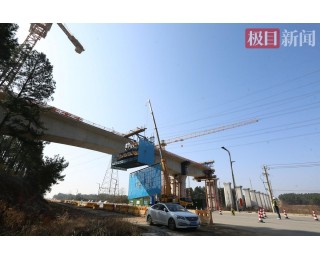 奔腾中国年|合武高铁湖北段站前5标建设者施工开新局