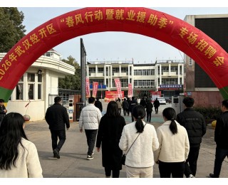 春风送岗“职”达家门，2026年沌口街春风行动暨就业援助季专场招聘会举行