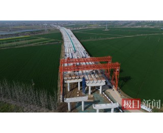 孝南3标架梁突破500片！武汉都市圈环线高速建设再提速