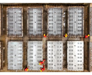 成渝中线高铁安岳制板厂完成施工任务