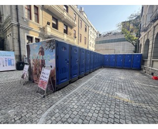 30座临时公厕已就位，五一期间游览汉口历史风貌区更“方便”