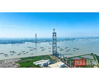 致敬劳动者|数千名建设者奋战狮子洋大通道，为超级工程按下“快进键
