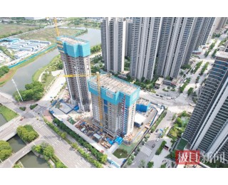 五一坚守不停工，武汉金茂览秀城全力推进二次安装施工